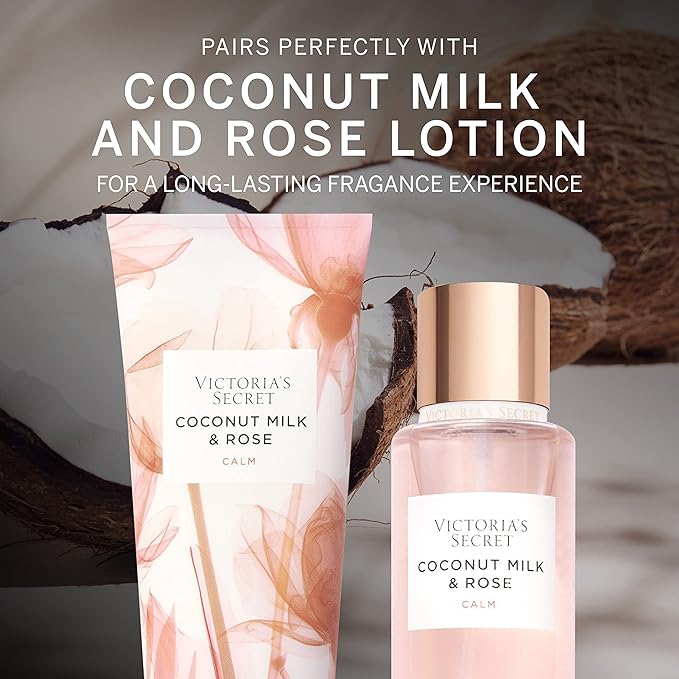 Victoria's Secret Body Fragrance Mist, Coconut Milk & Rose - 8.4 fl oz
