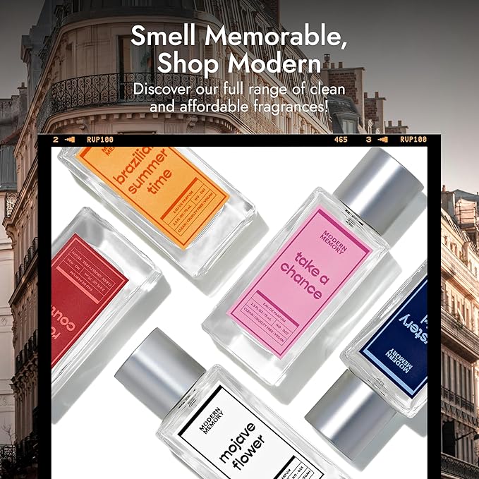 Modern Memory Vanilla Affair Eau de Parfum for Women, 2.5 fl oz - Notes of Vanilla Orchid, Brown Sugar & Patchouli