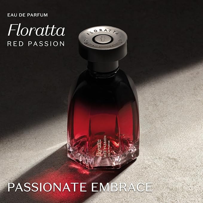 O Boticário Floratta Red Passion Eau de Parfum for Women, Bold Floral Fragrance with Vermont Apple & Amber, Long-Lasting Intensity, 2.5 Ounce (75ml)
