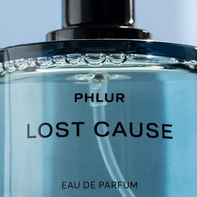 PHLUR Lost Cause Eau de Parfum - Full Size Perfume for Women & Men Fragrance - Fresh Woody Floral Perfume with Bergamot, Apple, Jasmine & Vanilla Orchid (50mL)