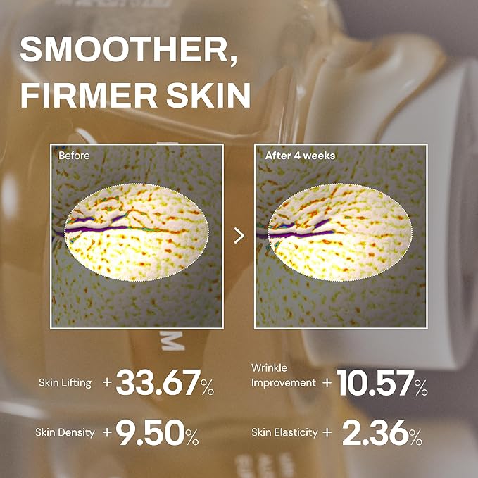 Whamisa Organic Cactus Magic Serum, Anti-Wrinkle & Brightening, Renewing Care, Skin Barrier Support, Fermented Ingredients, Hydrating, Facial Ampoule, Pore Refining, Korean Skin Care (32ml)