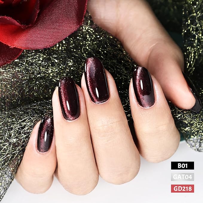 JODSONE 9 PCS Jelly Colors Gel Nail Polish Set with Base Coat Top Coat Warm Calm Stylish Jelly Gel Polish Set for Home DIY Nail Art