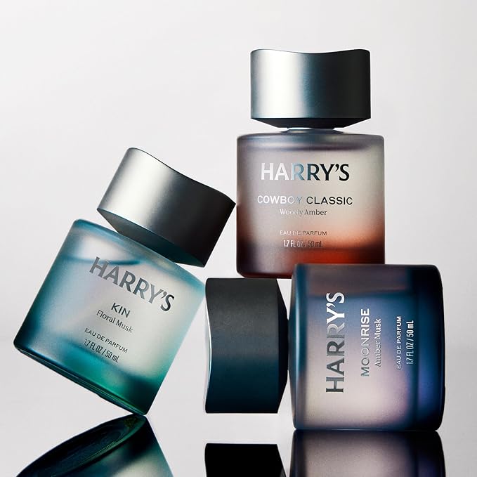 Harry's Cowboy Classic Men's Cologne - Woody Amber Scent - 1.7 fl oz - Notes of Bergamot, Cedarwood & Musk - Long-Lasting Eau de Parfum Men's Fragrance