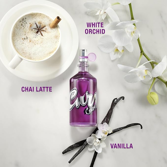 Curve Crush Eau De Toilette Spray, Perfume for Women, Gift for Women, 3.4 fl oz