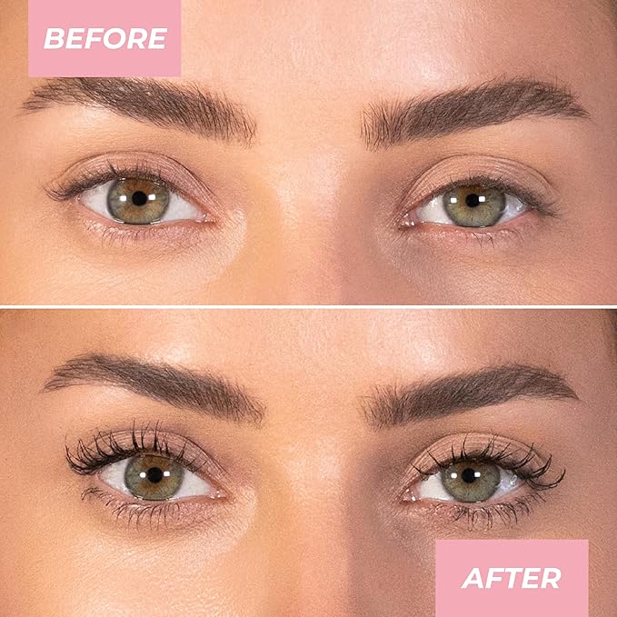 MCoBeauty - XtendLash Booster Serum Mascara - Black Tubing Mascara with Red Clover Flower Extract, Betaine and Peptides - Defines and Enhances the Look of Lashes - Eye Makeup