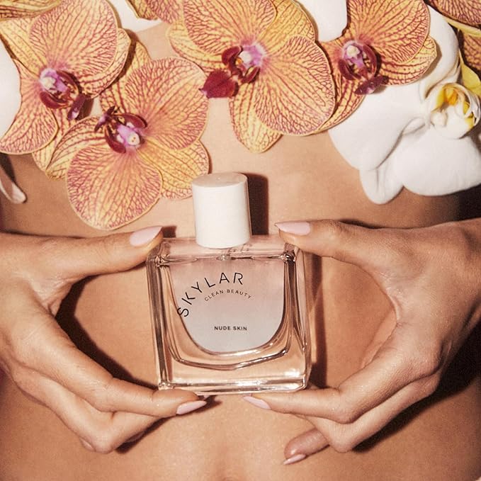 Skylar Nude Skin Eau de Parfum - Hypoallergenic & Clean Perfume for Women & Men, Vegan & Safe for Sensitive Skin, Notes of Pineapple, Vanilla, Coconut- 50mL /1.7 Fl oz