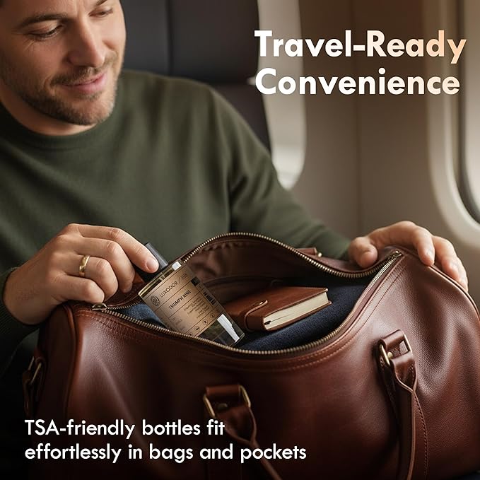 Triumph King Perfume for Men, Inspired by Absolu Aventus, 2-Piece Combo of 100 ml Fragrance Spray Bottle and 10 ml Alcohol-Free Roll-On Perfume Oil, Vegan, Paraben-Free