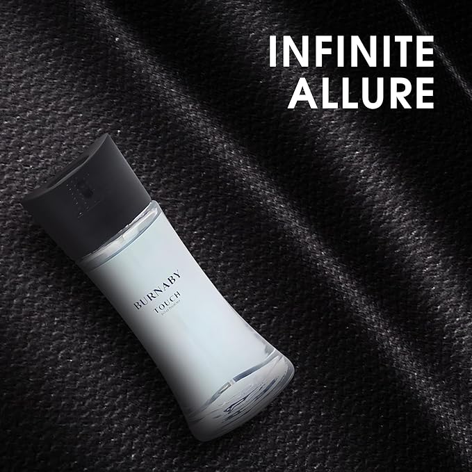 2PCS Valentine Milano/Burnaby Touch Eau De Toilette for Men-Fresh,Romantic Scent Perfume for Men 3.4 Fl Oz Each Mens Cologne For All Skin Daily Used