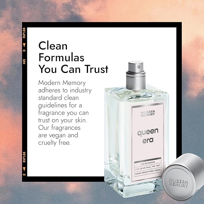 Modern Memory Queen Era Eau de Parfum for Women, 2.5 fl oz - Notes of Lychee, Rose & Vanilla Cashmere