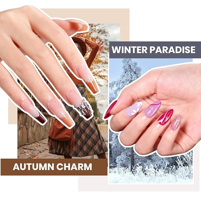 Beetles Gel Nail Polish Kit with U V Light, 100 Colors Gel Polish 133 Pcs Nail Stuff Kit for All Seasons with Base and Matte&Glossy Top Coat Infinite Inspirations Soak Off Gifts for Women Girls Teen