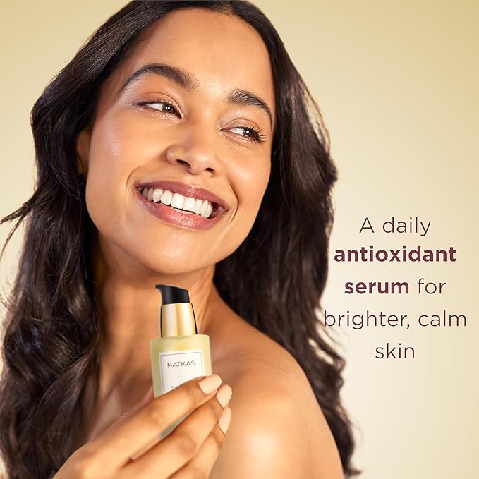 MATKAS Korean Antioxidant 2% Niacinamide Serum for Face with Cica - 30mL - Hyaluronic Acid Moisturizer and Centella Ampoule Serum for Glowing Skin, Anti Redness Niacinamide Pore Minimizer + Ceramide