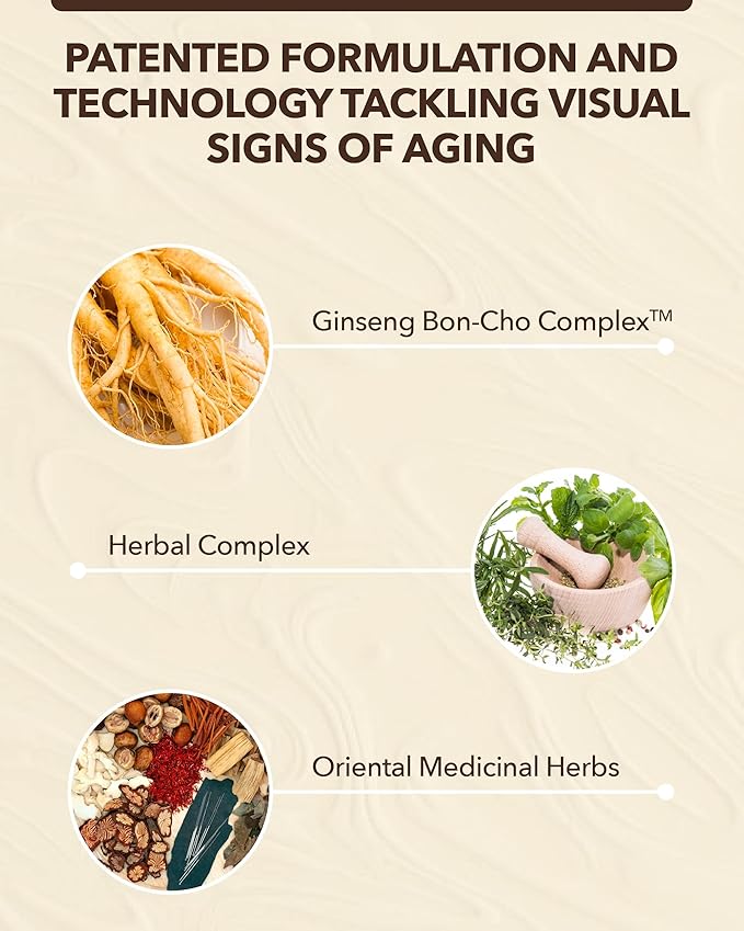 Sooryehan Bon (Firming Cream, 2.5fl oz) - Tighten & Nourish, Korean Skin Care. Elasticity Care Moisturizer for Face, Neck by LG Beauty. Ginseng, Ginsenocide, Amino Acids.