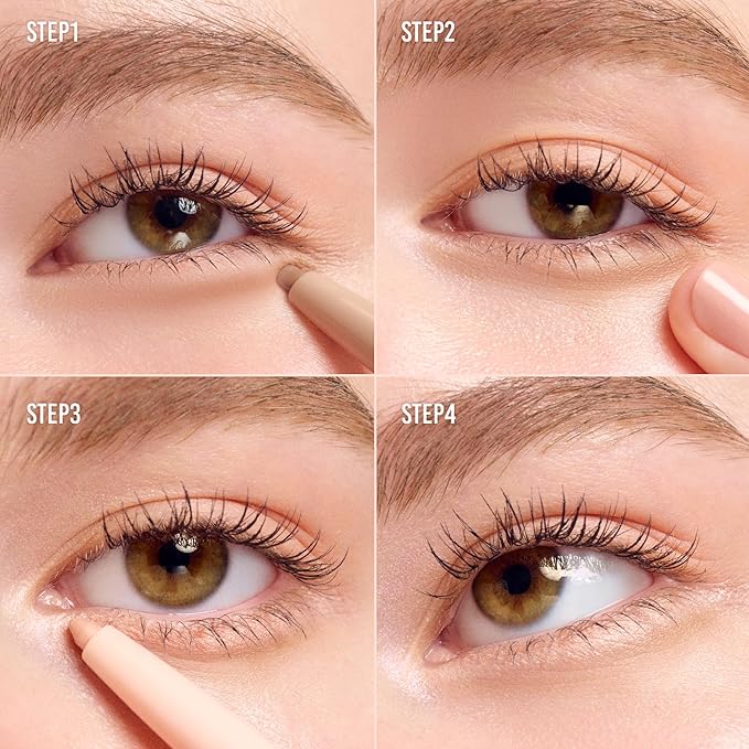 COLORGRAM Under Eye Highlighter Stick 03 Real Tone | Silky-Smooth Long-Lasting Highlighter & Contouring Stick for Smudge-Proof, Shining Daily Makeup | K-Beauty Face Highlighters & Luminizers