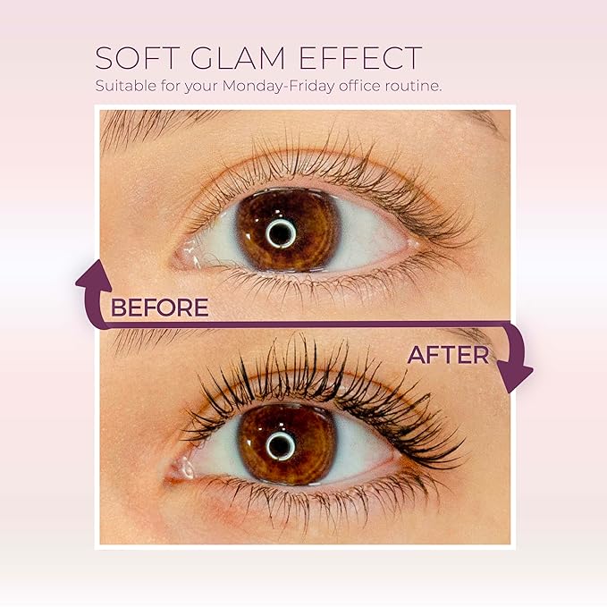 Blinc Amplified Tubing Mascara – Soft-Glam Volume & Definition, Longwear, Smudge & Flake Proof, Natural Bamboo Blend, Sensitive Eyes Safe, Washable