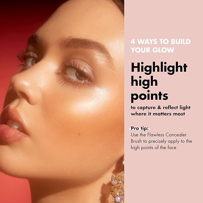 e.l.f. Halo Glow Liquid Filter, Complexion Booster For A Glowing, Soft-Focus Look, Infused With Hyaluronic Acid, Vegan & Cruelty-Free, 8 Rich