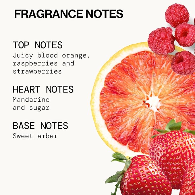 Pacifica Tuscan Blood Orange Perfume Spray for Women - Vegan, Cruelty-Free, Made in USA
