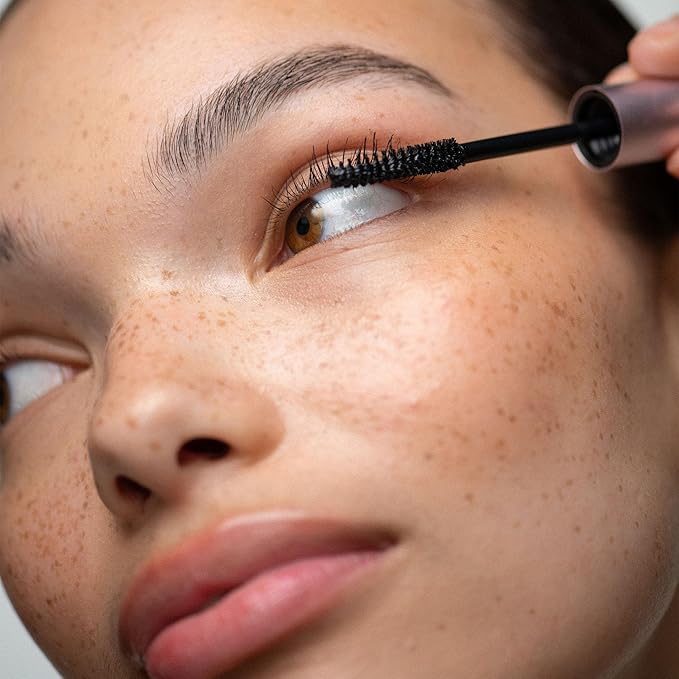 UKLASH Volume Boost Mascara - Extra-Black Pigmented, Water-Resistant, Vegan-Friendly, Paraben-Free with a Double-Sided Silicone Wand - Smudge-Proof Curling & Defining Formula