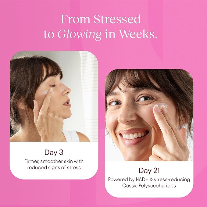 JiYu NAD+ Hydrating Face Moisturizer – Korean Anti-Aging Cream for Radiant, Firm & Smooth Skin – Deeply Hydrating & Brightening Daily Moisturizer Face Cream for Women & Men, All Skin Types – 50 ml