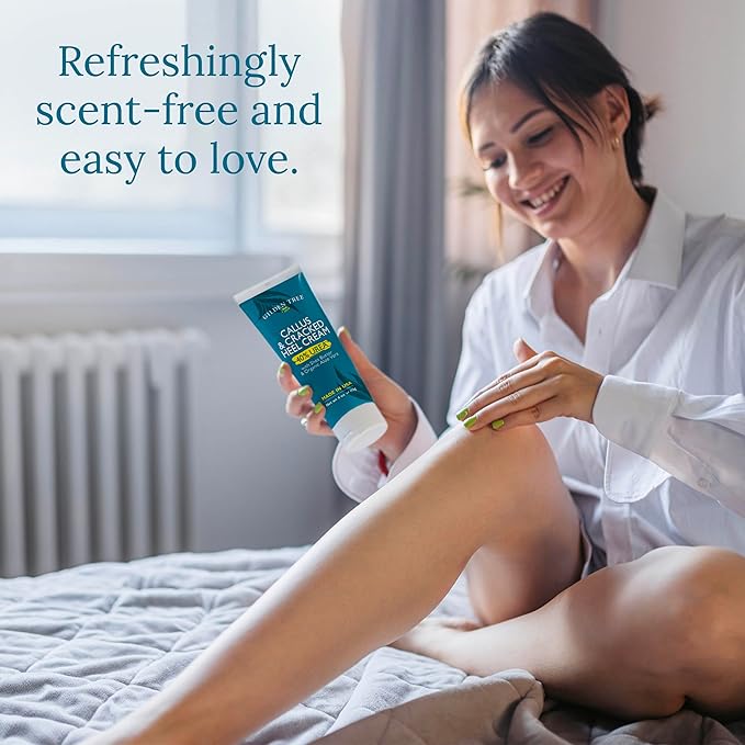 GILDEN TREE Urea Cream 40 Percent for Feet Maximum Strength Cracked Heel Treatment Foot Cream for Calluses and Dry Feet, Enriched with Shea Butter & Aloe for Moisturizing, Made in USA