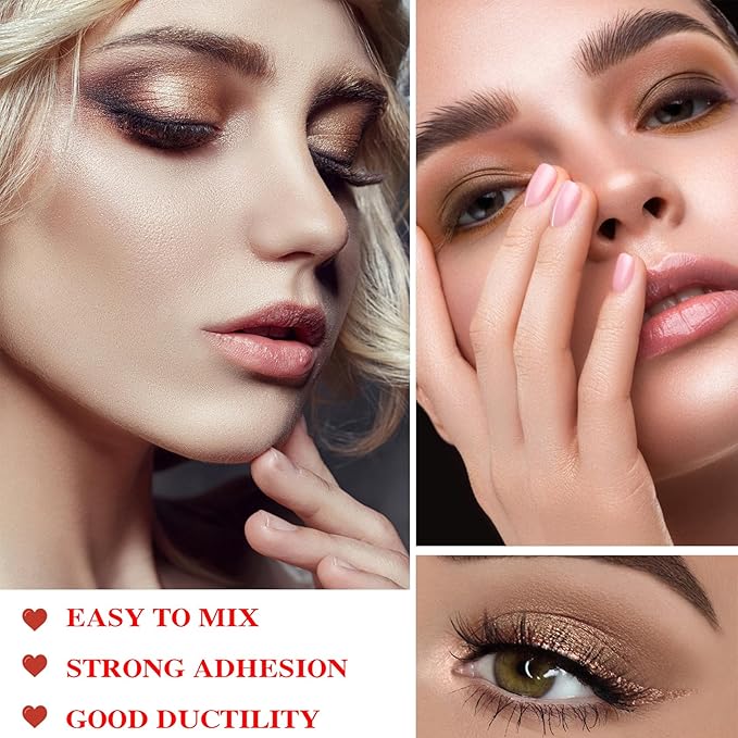 10 Shades Nude Matte Eyeshadow Palette,Shimmer Naked Eyeshadow Palette,Eye Shadow Palette Natural Flash Waterproof Durable Smoked Professional Makeup Palette With Brush 03