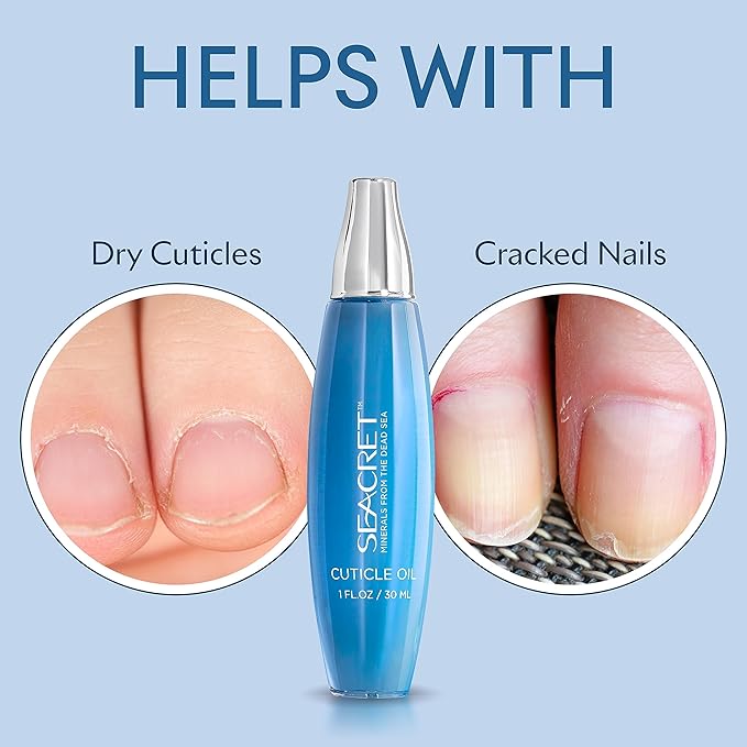 SEACRET Minerals From The Dead Sea Cuticle Oil, 1 Fl Oz