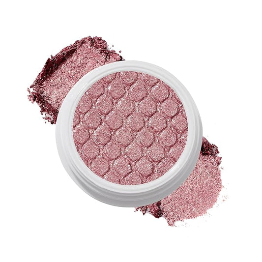 ColourPop Super Shock Shadow - High-Pigment, Crème-Powder Eye Makeup - Single Glitter Eyeshadow with Minimal Fallout and Unique Bouncy Texture - Warm Burgundy Eyeshadow - Party of Five (0.07 oz)
