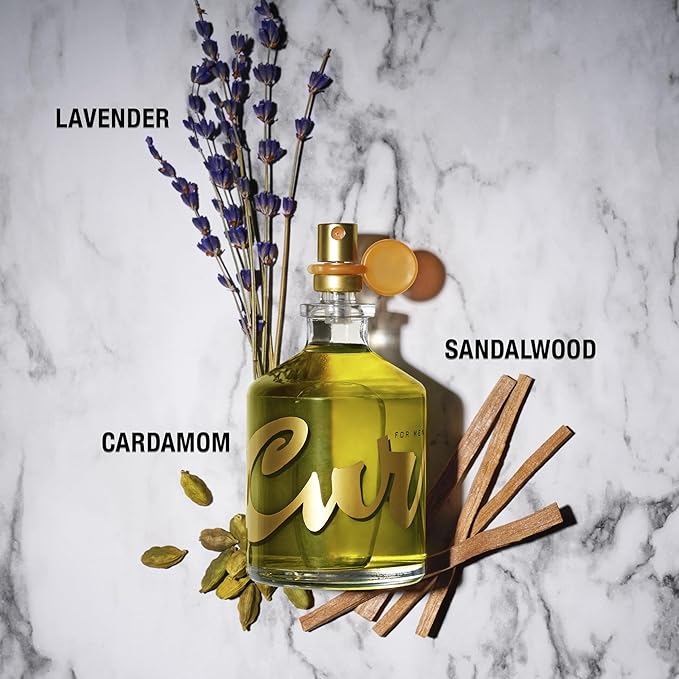 Curve for Men Cologne Spray, Gift for Him, Spicy Woody Magnetic Scent for Day or Night, 4.2 fl oz