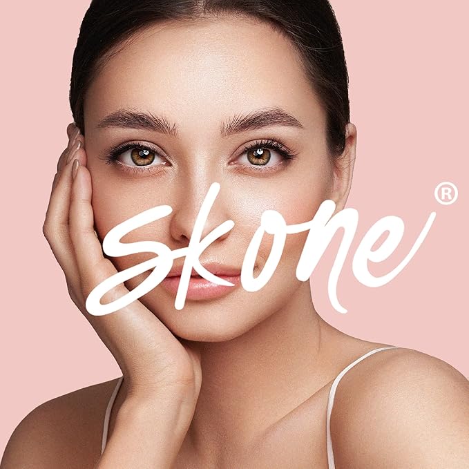 Skone Cosmetics Insanely Intense Waterproof Mascara – Smudge-Proof, Long-Lasting and Volumizing for Thick, Lifted Lashes – Lengthening Mascara for a Dramatic, False Lash Effect & Eye-Catching Bling