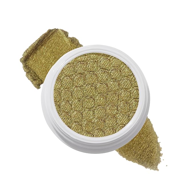 ColourPop Super Shock Shadow - High-Pigment, Crème-Powder Eye Makeup - Single Glitter Eyeshadow with Minimal Fallout and Unique Bouncy Texture - Metallic Green Eyeshadow - Moonwalk (0.07 oz)