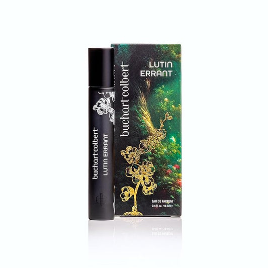 Lutin Errant Fragrance 10mL – Niche Eau de Parfum – Dry Woods, Coconut & Amber Perfume for Men & Women with White Musk & an Earthy Mushroom Heart