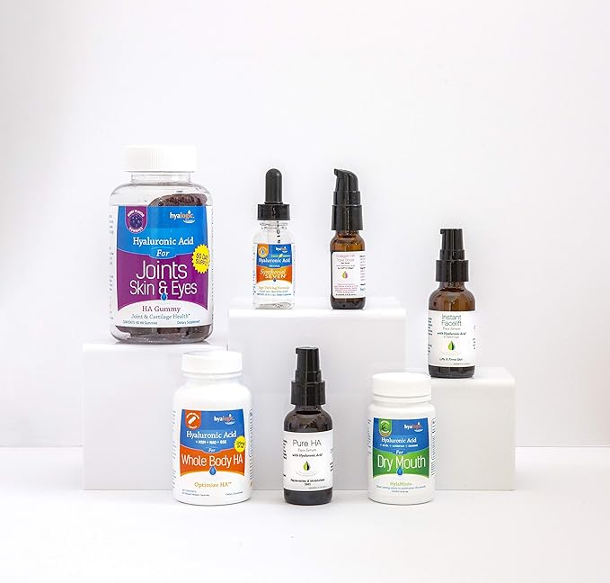 Hyaluronic Acid Collagen Facial Mist—Moisturizer Spray, Non-greasy Hydrating Primer & Makeup Setting Spray – Dye, Fragrance, & Cruelty-Free (2 oz)