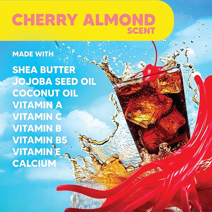 Onyx Professional Hard as Hoof Nail Strengthening Cream, Cherry Almond Scent - Made in USA, Nail Growth & Conditioning Cuticle Cream Stops Splits, Chips, Cracks & Strengthens Nails, 1 oz