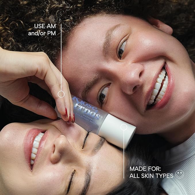 Niacinamide & Rice Extract Facial Serum – Hydrating Glow Face Serum with Hyaluronic Acid, Centella, and Licorice for Smooth Texture, Daily Radiance, and Healthy Skin Barrier Support - 1 fl oz