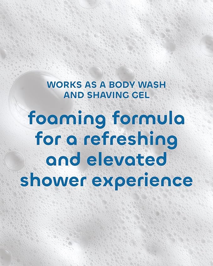 Seaweed Bath Co. Hydrate Body Wash - Unscented | Foaming Shower Gel Cleanser with Natural Ingredients | Fragrance Free and Gentle | Good For Sensitive Skin | 12 oz (Pack of 2)