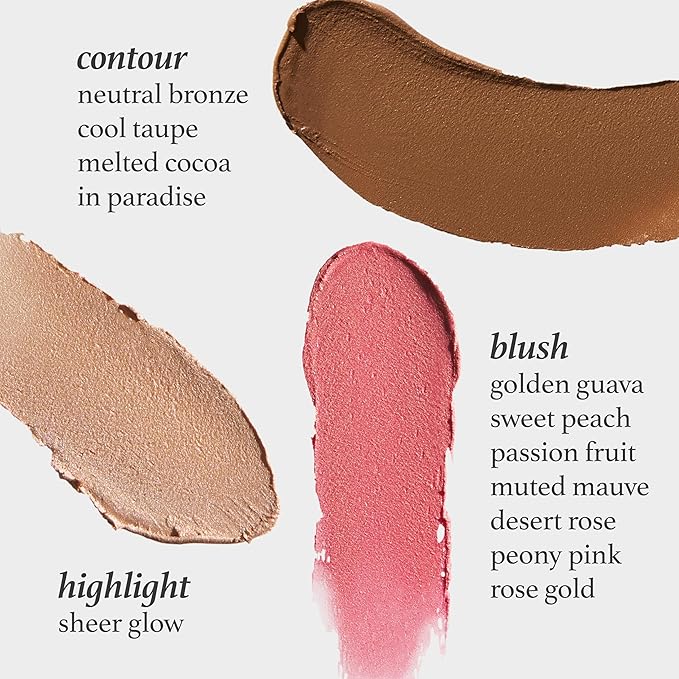 Julep Skip the Brush Cream to Powder Bronzer & Contour Stick - Cool Taupe Fair to Light skin tones - Long Lasting Blendable and Buildable Color -Multi-Use 2-in-1 Blush and Lip Makeup Stick