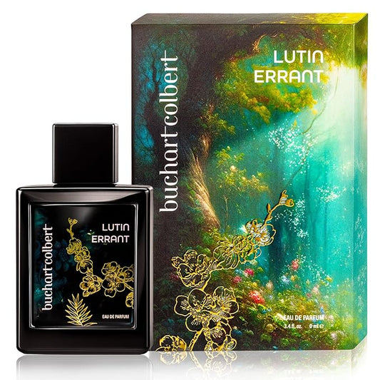 Lutin Errant Fragrance 50mL – Niche Eau de Parfum – Dry Woods, Coconut & Amber Perfume for Men & Women with White Musk & an Earthy Mushroom Heart