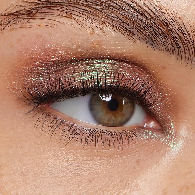 ColourPop Super Shock Shadow - High-Pigment, Crème-Powder Eye Makeup - Single Glitter Eyeshadow with Zero Fallout and Unique Bouncy Texture - Soft Golden Ivory Eyeshadow - Rooftop Cocktails (0.07 oz)