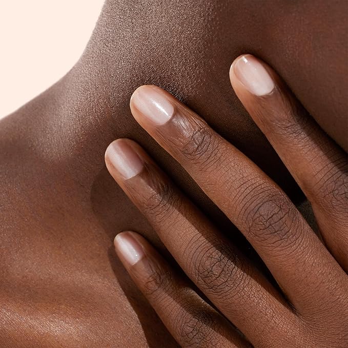 Manucurist Active Shine Illuminating & Care Nail Polish - Nail Concealer - No Lamp - Ultra-Shiny 2 in 1 Nude Gel Polish: Nail Strengthener and Growth, Highlighter & Care - Damaged Nails Repair