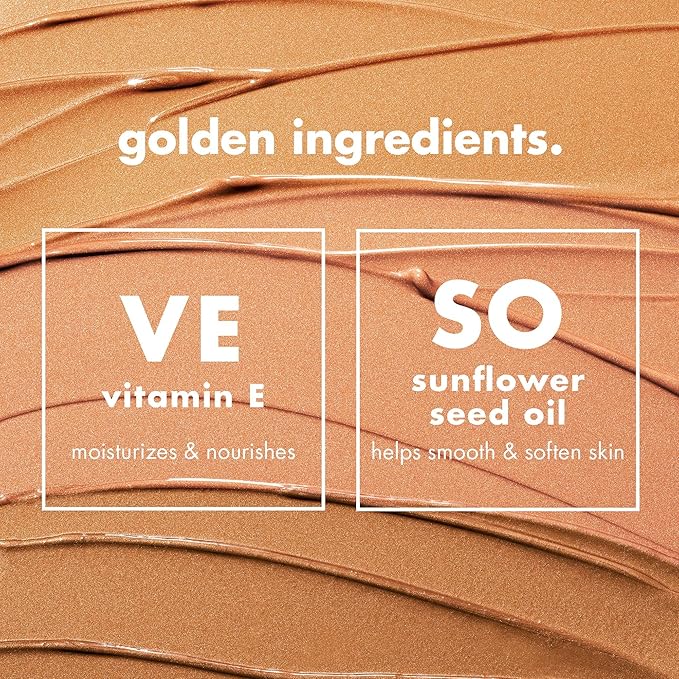 e.l.f. SKIN Bronzing Drops, Liquid Bronzer For Face & Skin, Creates A Sun-Kissed Glow, Infused With Vitamin E, Vegan & Cruelty-Free, Fair Gold