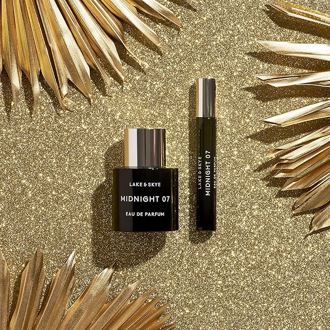 Lake & Skye Midnight 07 Eau de Parfum, Long Lasting Fragrance, 1.7 fl oz (50 ml) - Spicy, Fruity, Floral